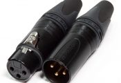 Jack Neutrik NC3MXX-B – NC3FXX-B /XLR Gold Contacts